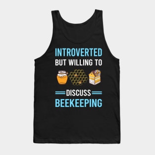 Introverted Beekeeping Beekeeper Apiculture Tank Top